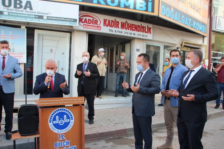 Tepebaşı Edebali Camii’nin temelleri dualarla atıldı