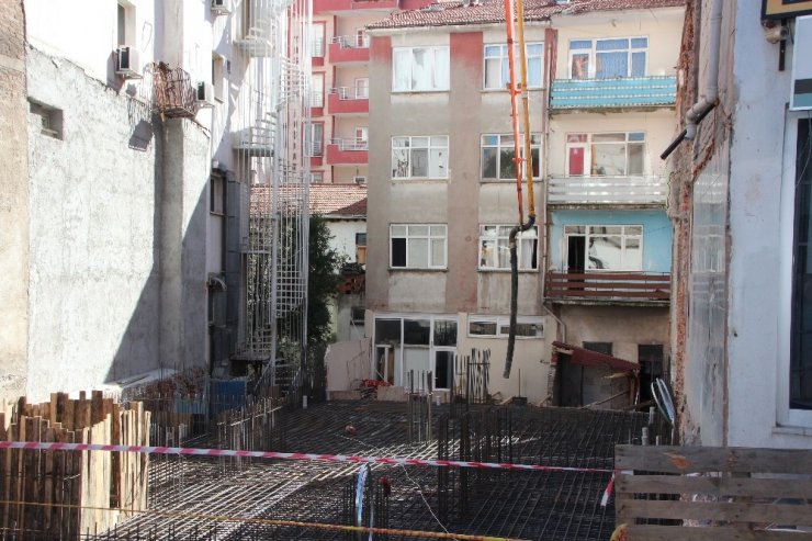 Tepebaşı Edebali Camii’nin temelleri dualarla atıldı