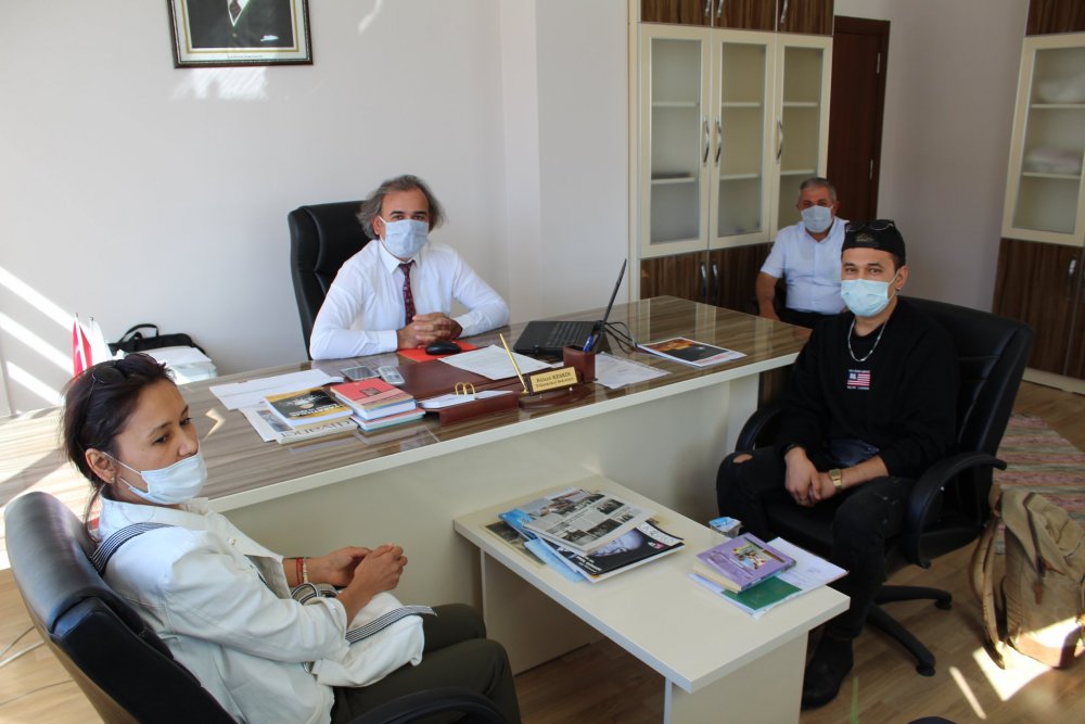 Yunak MYO'ya 10 yabancı uyruklu öğrenci yerleşti