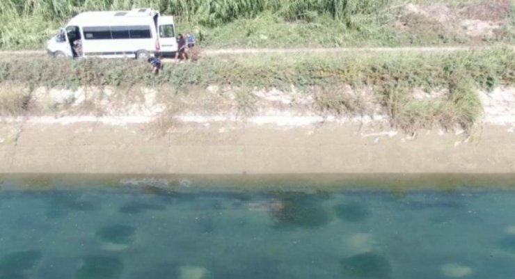 Kanalda kaybolan gencin cesedi drone ile bulundu