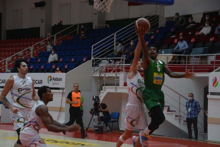Basketbol Süper Ligi: Aliağa Petkim Spor: 108 - Frutti Extra Bursaspor : 80