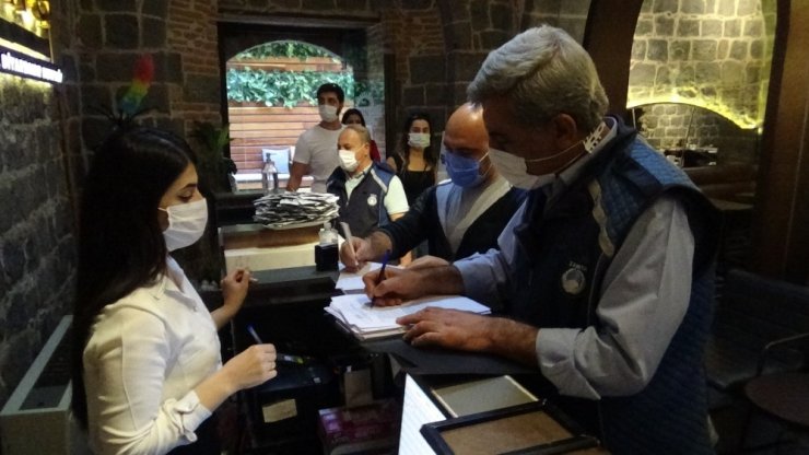 Diyarbakır’da otel ve iş yerleri denetlendi