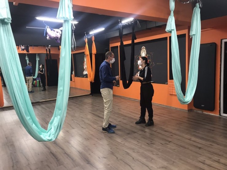 Düzce’de spor salonları denetlendi