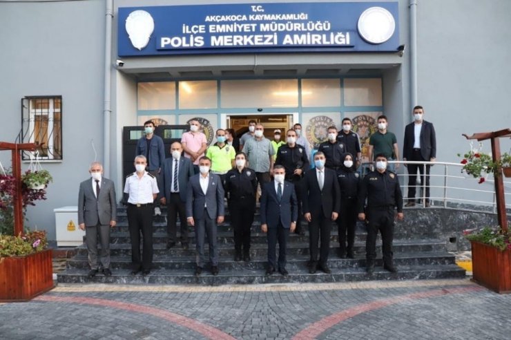 Vali Atay Akçakoca’nın asayişini inceledi
