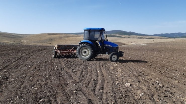 Afyonkarahisar’da tohum toprakla buluştu