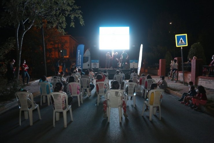 Küçükçekmece’deki festivalle ilk kez masalla tanıştılar