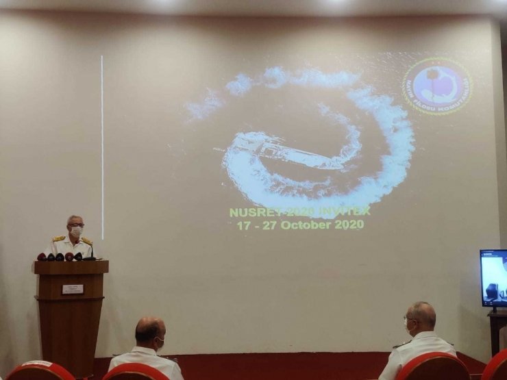 İzmir Körfezi’nde "Nusret-2020 Davet Tatbikatı" başladı
