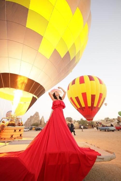 Rus turistlerin Kapadokya aşkı