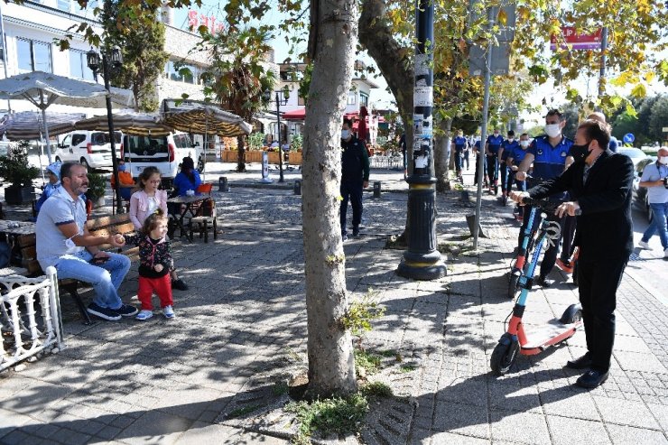Kovid denetiminde elektrikli scooter dönemi