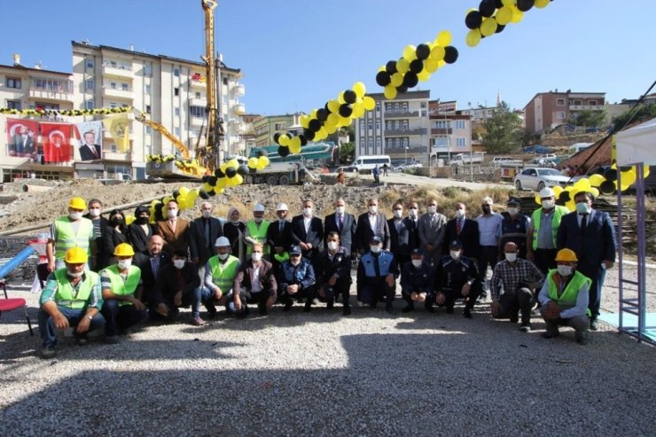 Veli Şaban Çok Katlı Kapalı Otoparkın temeli atıldı