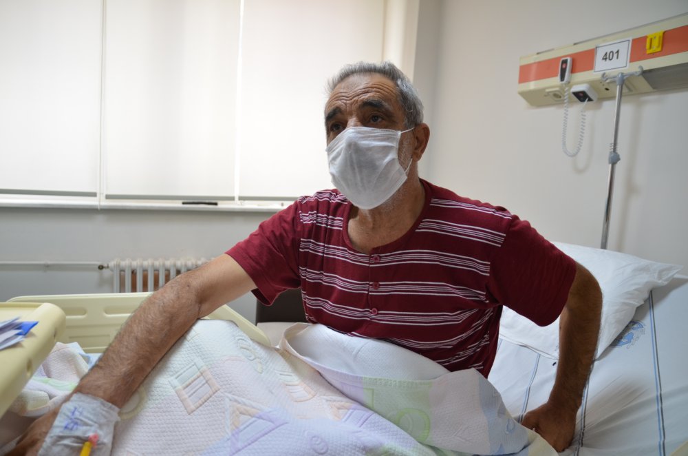 Aksaray'dan Konya'ya hava ambulansıyla getirilen İnme hastası şifa buldu