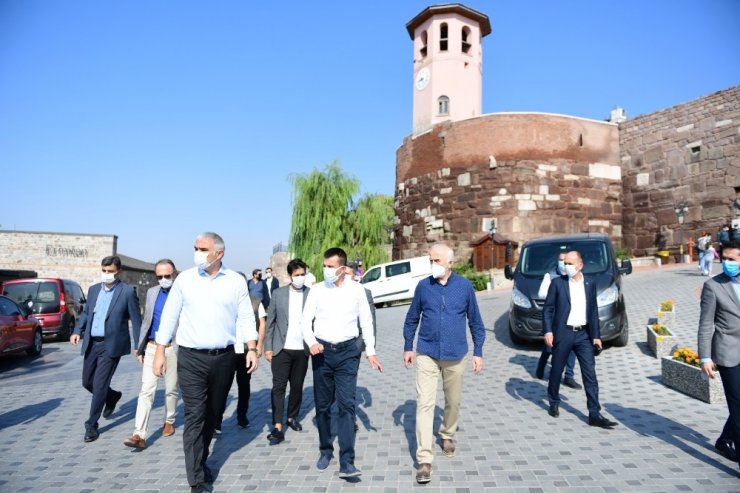 Bakan Ersoy’dan Ankara turu
