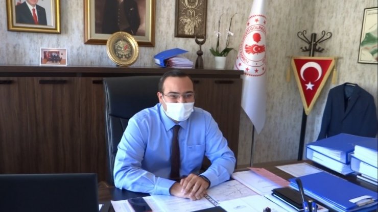 Esnaftan kaymakama ’hoş geldin’ ziyareti