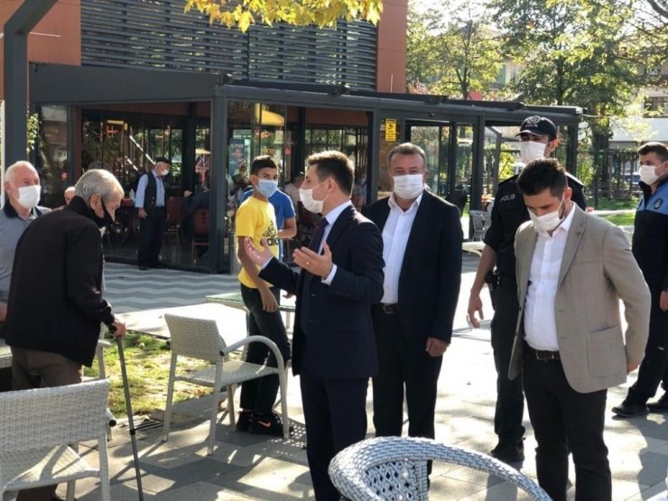 Gölyaka’da korona virüs denetimi