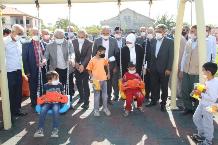 Hatunsuyu Parkı hizmete açıldı