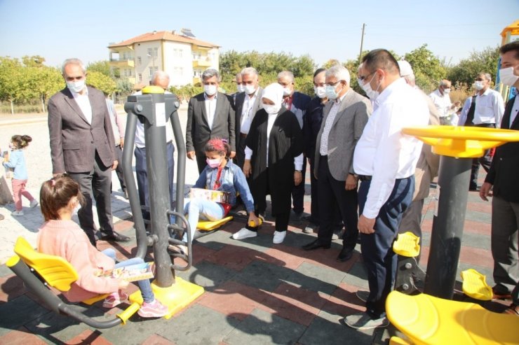 Hatunsuyu Parkı hizmete açıldı