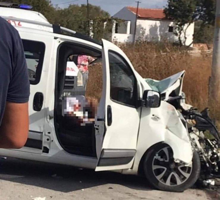 Yedek astsubay kazada hayatını kaybetti