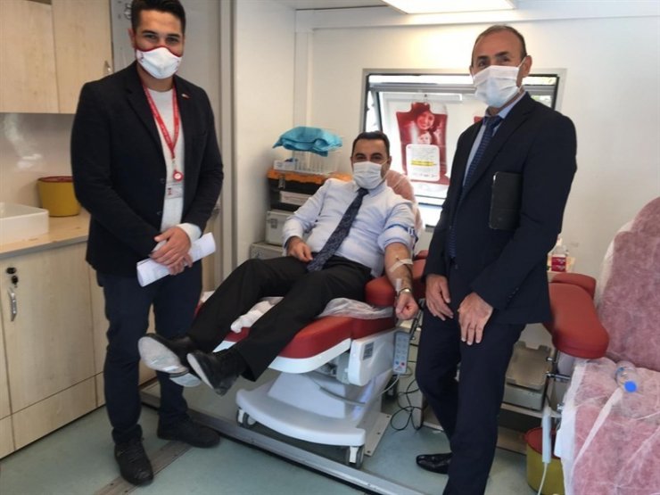 Kan kampanyasına destek