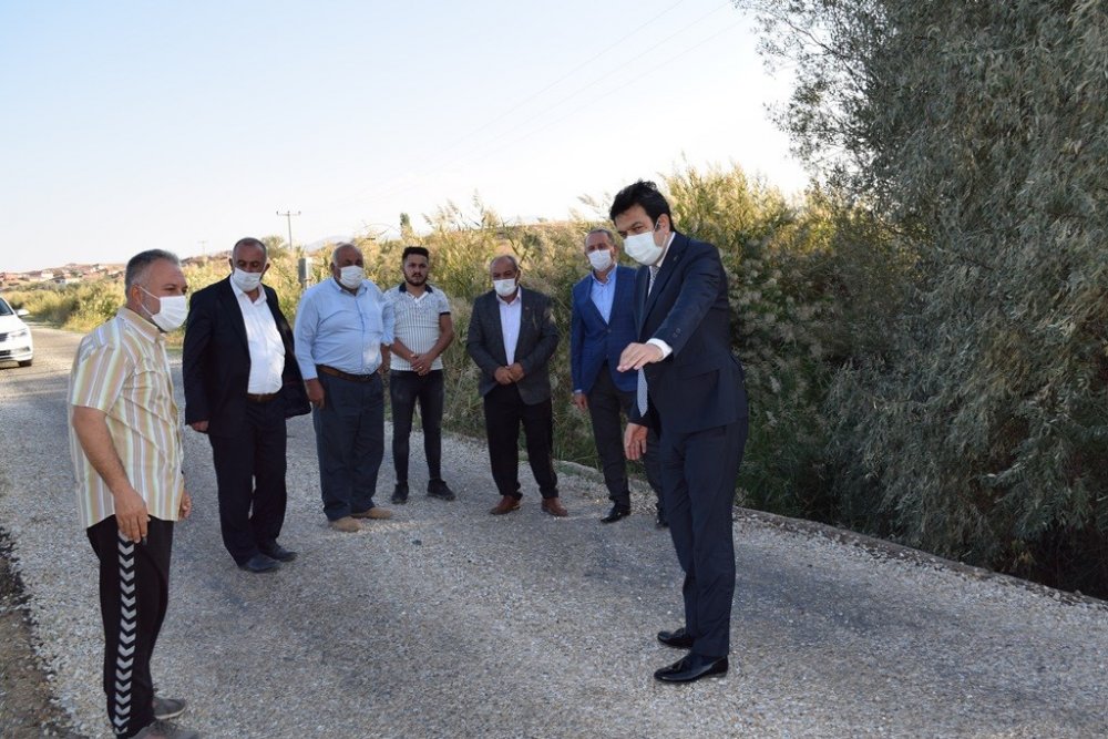 Kırşehir İl Özel İdaresi  Çiçekdağı'ndaki çalışmaları inceledi