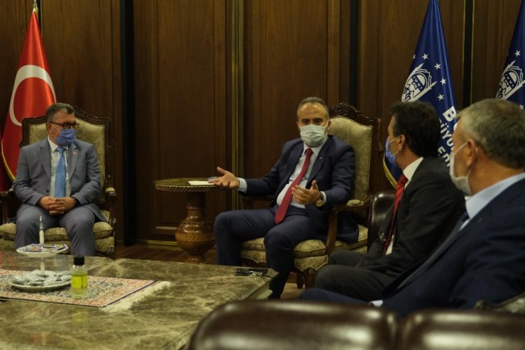 Başkan Aktaş, demokrasinin uç beylerini ağırladı