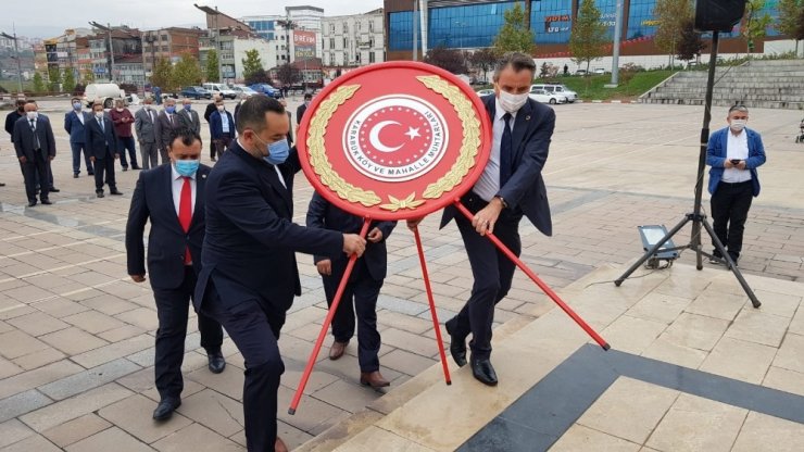 Karabük’te 19 Ekim Muhtarlar Günü kutlaması