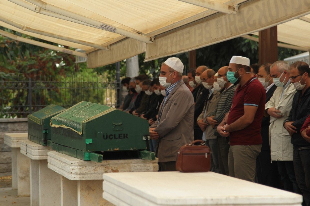 Konya'daki feci kazada can veren baba Bünyamin Özkan ve oğlu Eymen defnedildi