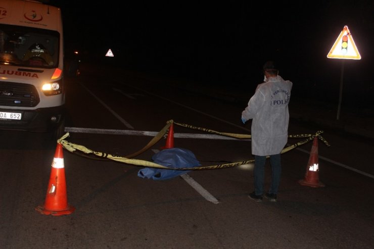 Manisa’da otomobilin çarptığı yaya öldü