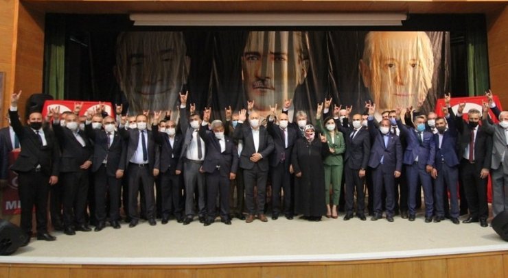 MHP Bayburt İl Başkanı Kasap güven tazeledi