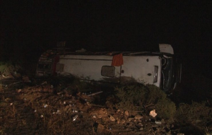 Eskişehir’de otobüs kazası: 3 yaralı