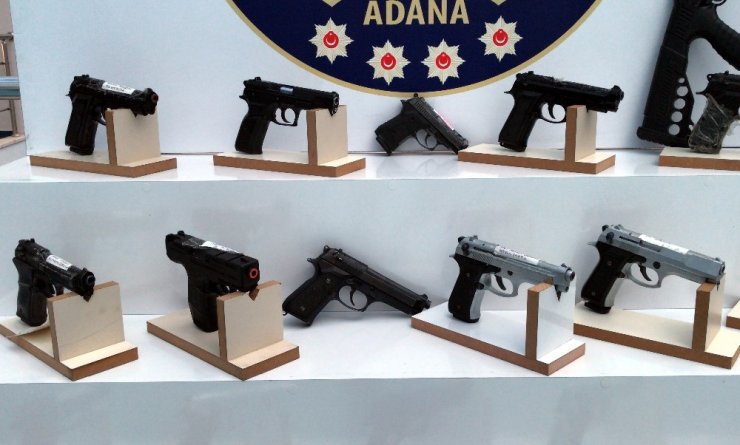 Adana’da 101 silah ele geçirildi