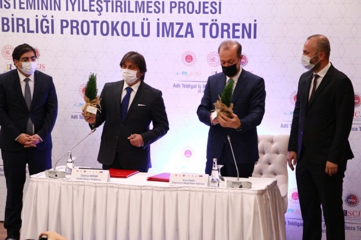 Adalet Bakanlığı ile PTT arasında "Adli Tebligat İşbirliği Protokolü" imzalandı