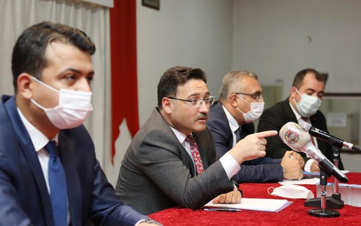 Vali Çiçek sorunları anında çözdü