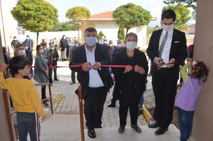 Beylikova TOKİ konutları doğalgazla buluştu