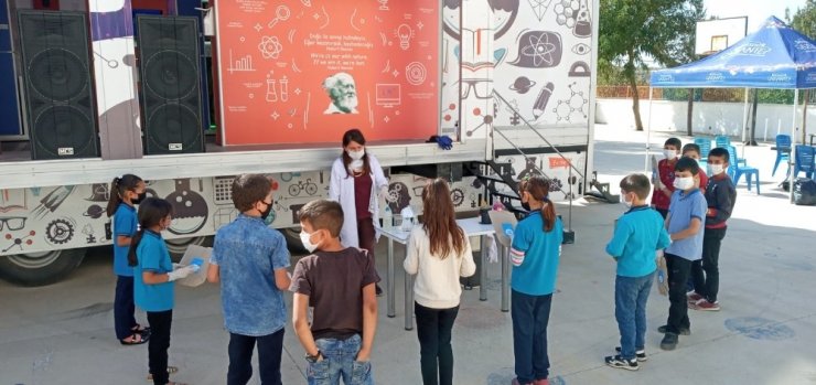 Gaziantep’te okul bahçelerinde bilim fırsatı