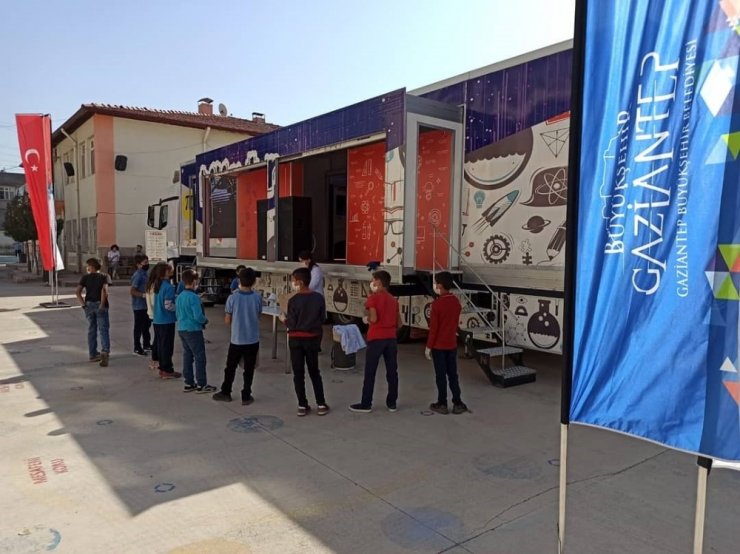 Gaziantep’te okul bahçelerinde bilim fırsatı