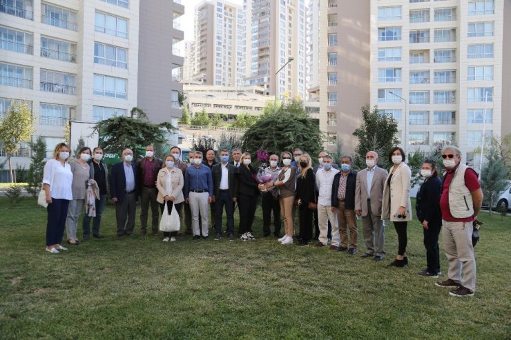 Başkan Şimşek, İncek TOKİ sakinleri ile buluştu