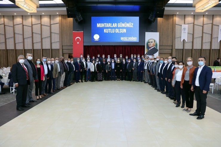 Merkezefendi’de muhtarlar bir araya geldi