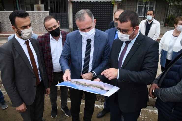 Akhisar’da Naim Süleymanoğlu Parkı yükseliyor