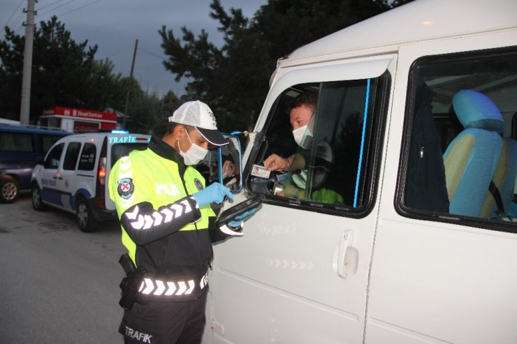 Toplu taşıma araçlarına korona denetimi