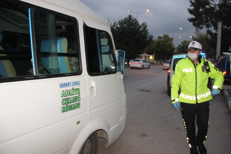 Toplu taşıma araçlarına korona denetimi