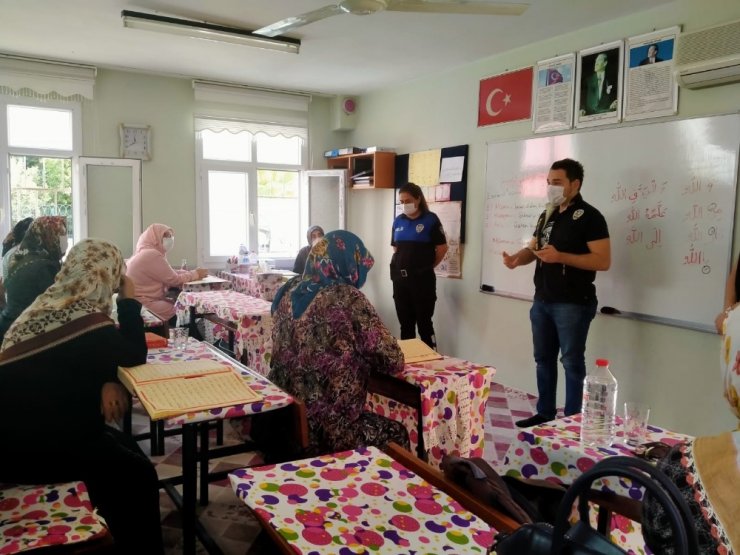 Adana’da "annelere" narkotik eğitimi