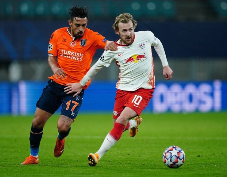 UEFA Şampiyonlar Ligi: Red Bull Leipzig: 2 - M.Başakşehir: 0 (Maç sonucu)