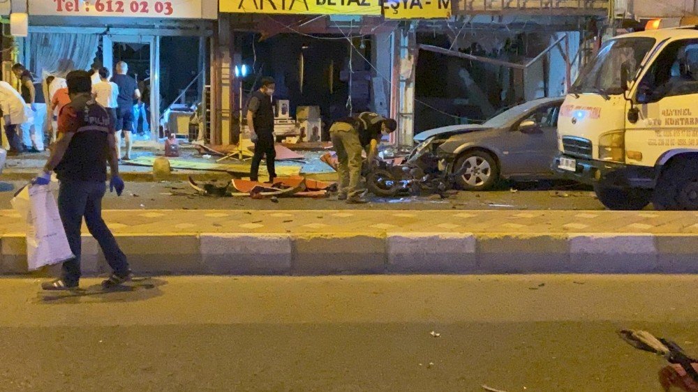 Hatay'daki patlamada ikinci teröristin vurulma anı ortaya çıktı