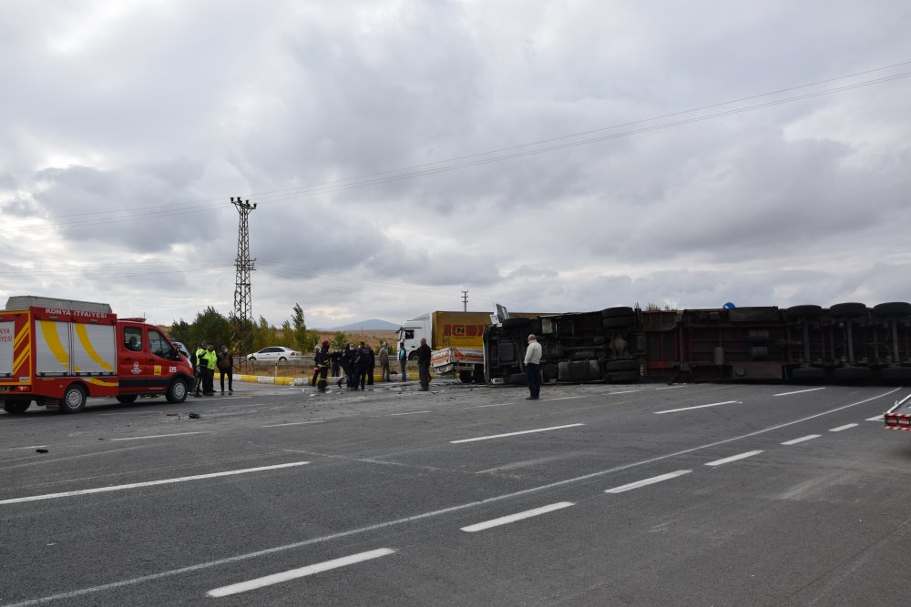 Ankara'da trafik kazası! 3 yaralı