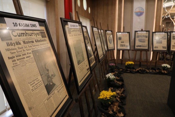 "O Gün’ün Gazeteleri" Büyükçekmece’de sergilendi