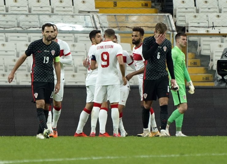 Hazırlık maçı: Türkiye: 3 - Hırvatistan: 3 (Maç sonucu)