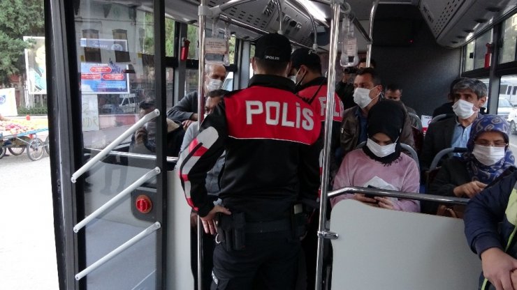 Karantinadan kaçan kadın uygulamaya takıldı