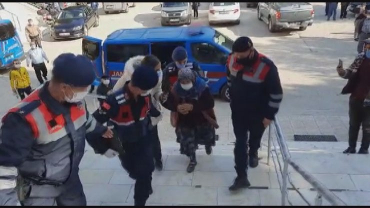 Yaşlı çift cinayetinde gözaltına alınan 6 kişi adliyeye sevk edildi