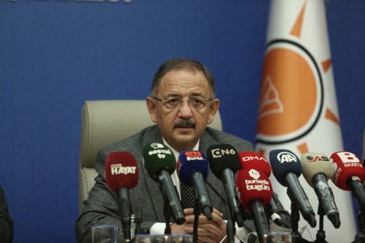 AK Parti Genel Başkan Yardımcısı Özhaseki: “Bizde işler istişare ile olur”