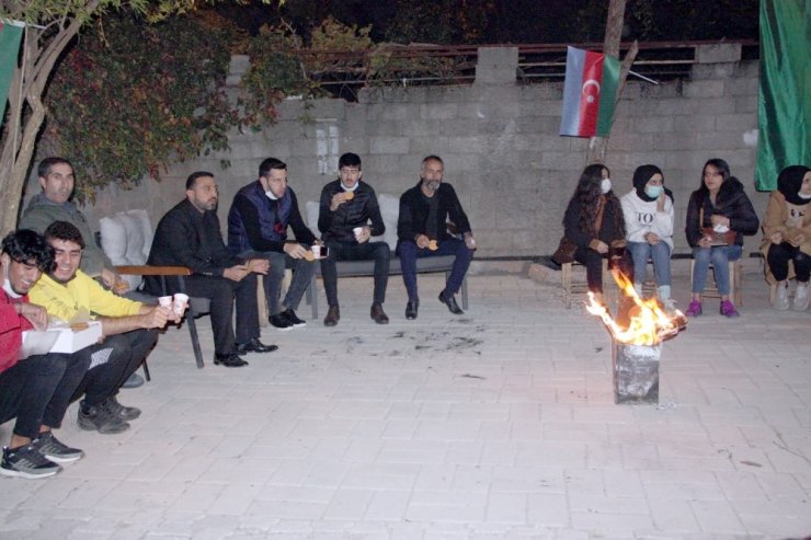 Azerbaycan’ın Ermenistan zaferi Diyarbakır’da kutlandı